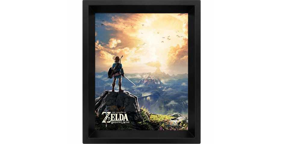Постер 3D The Legend Of Zelda (Sunset)